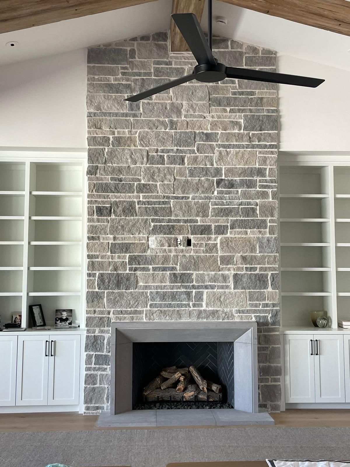 A.J.C.A. Stone Company - luxury stone veneer installation on Arizona home